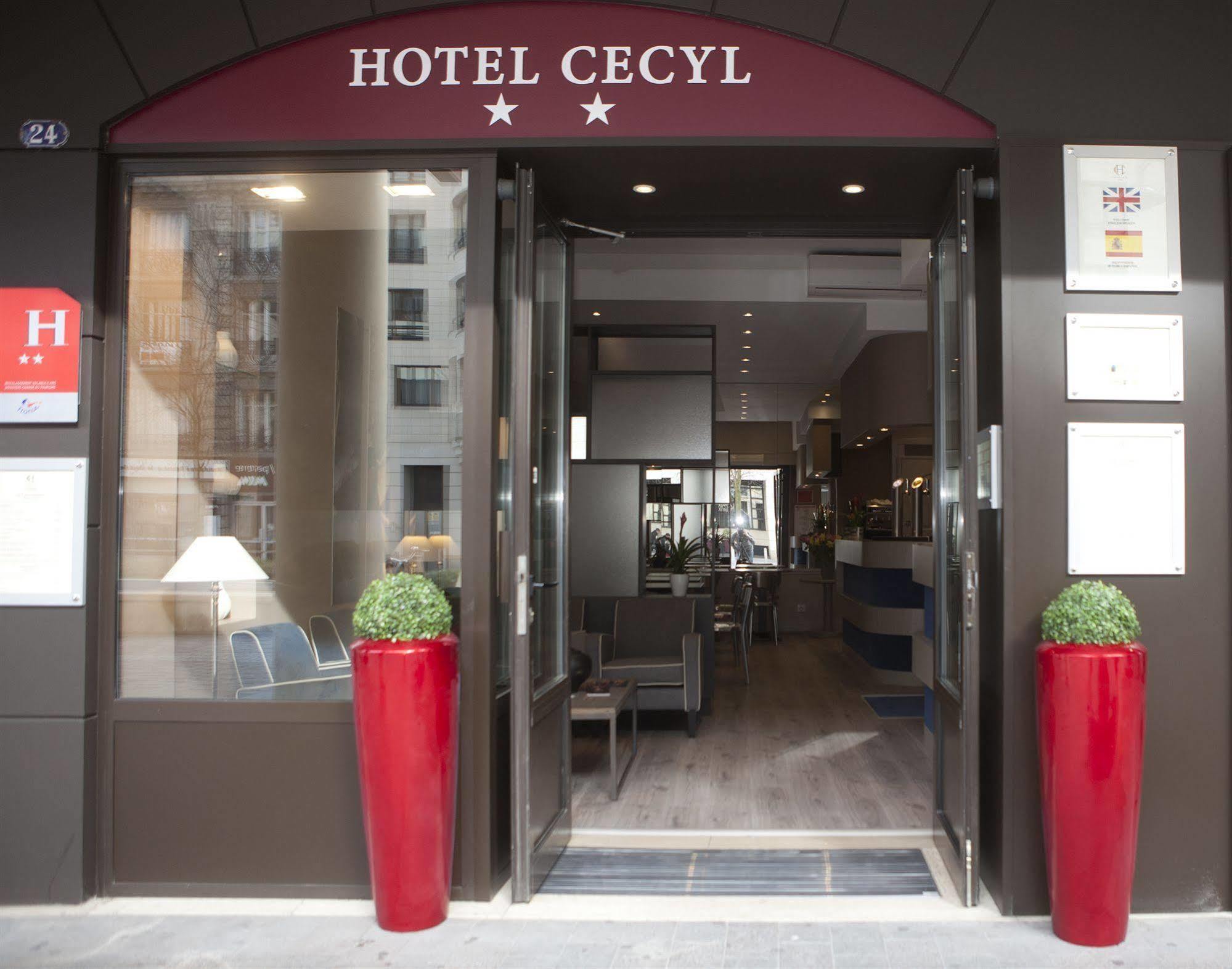 Hotel Cecyl Reims Centre Экстерьер фото